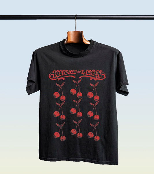 EP#2 Cherries Tee (Vintage Black)