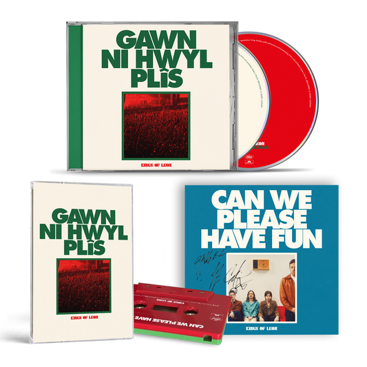 Can We Please Have Fun (Wrexham Live Edition 2CD) + Can We Please Have Fun (Wrexham Live Edition Dual Colour Cassette) + Signed Art Card