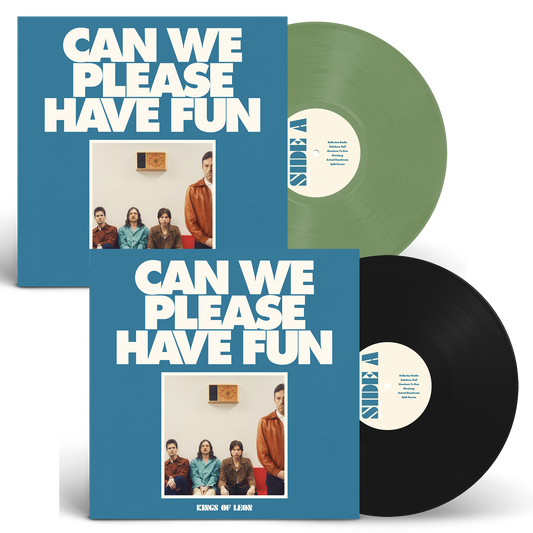 Can We Please Have Fun Store Exclusive Olive Green Vinyl + Standard Vinyl